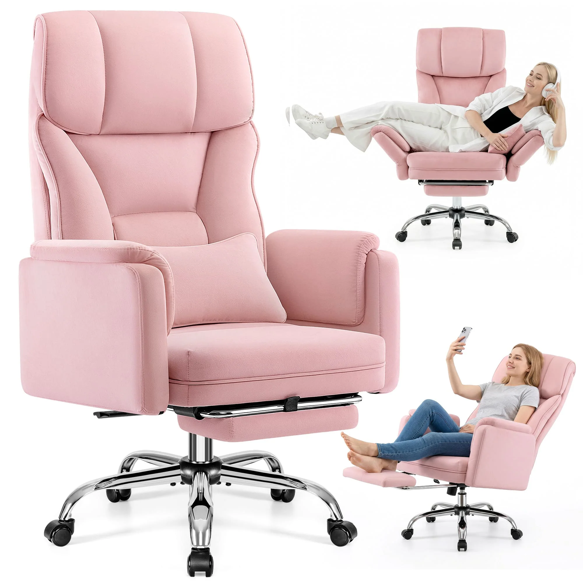 Big and Tall Executive Office Chair with Ergonomic Lumbar Support 6088 - Image 23