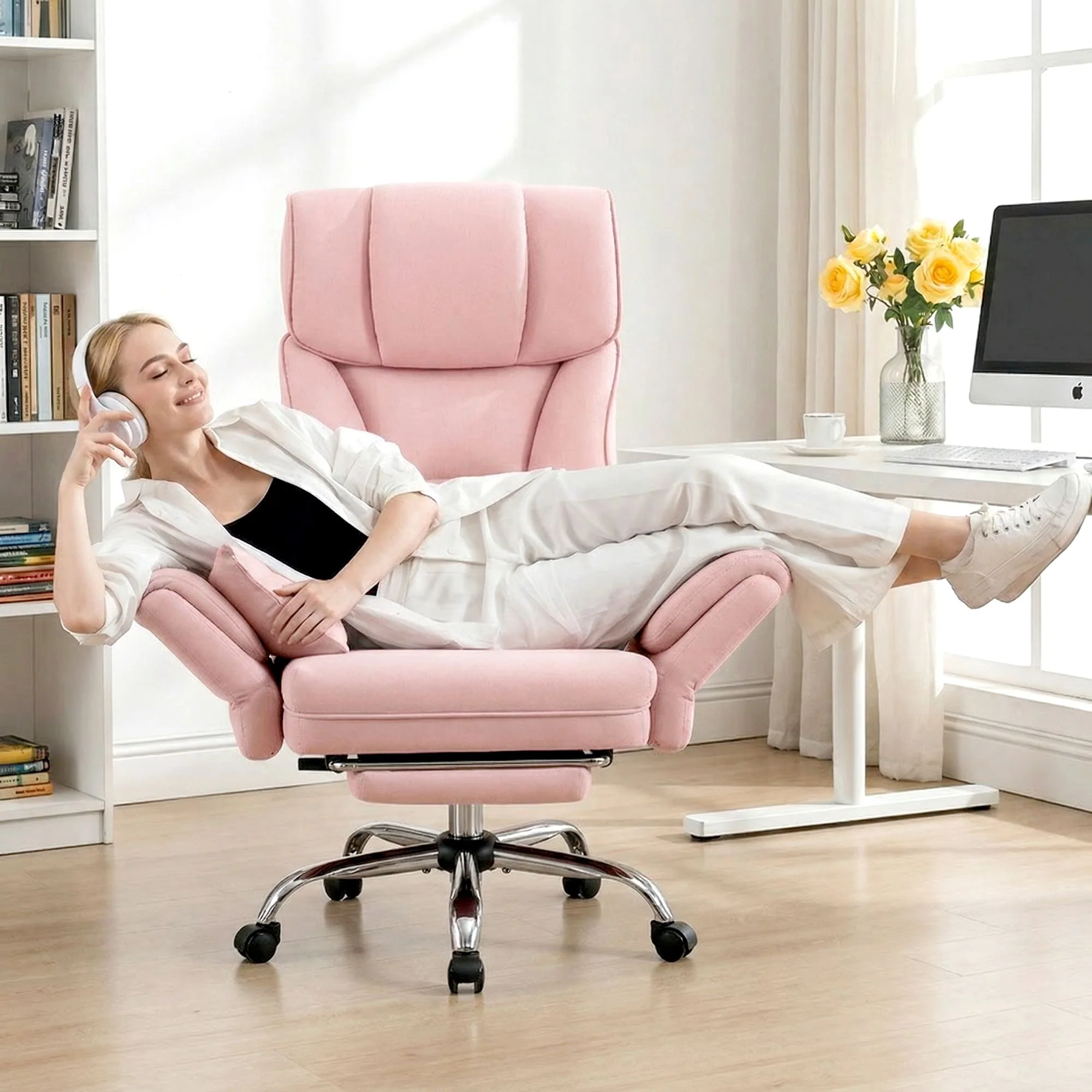 Big and Tall Executive Office Chair with Ergonomic Lumbar Support 6088 - Image 24