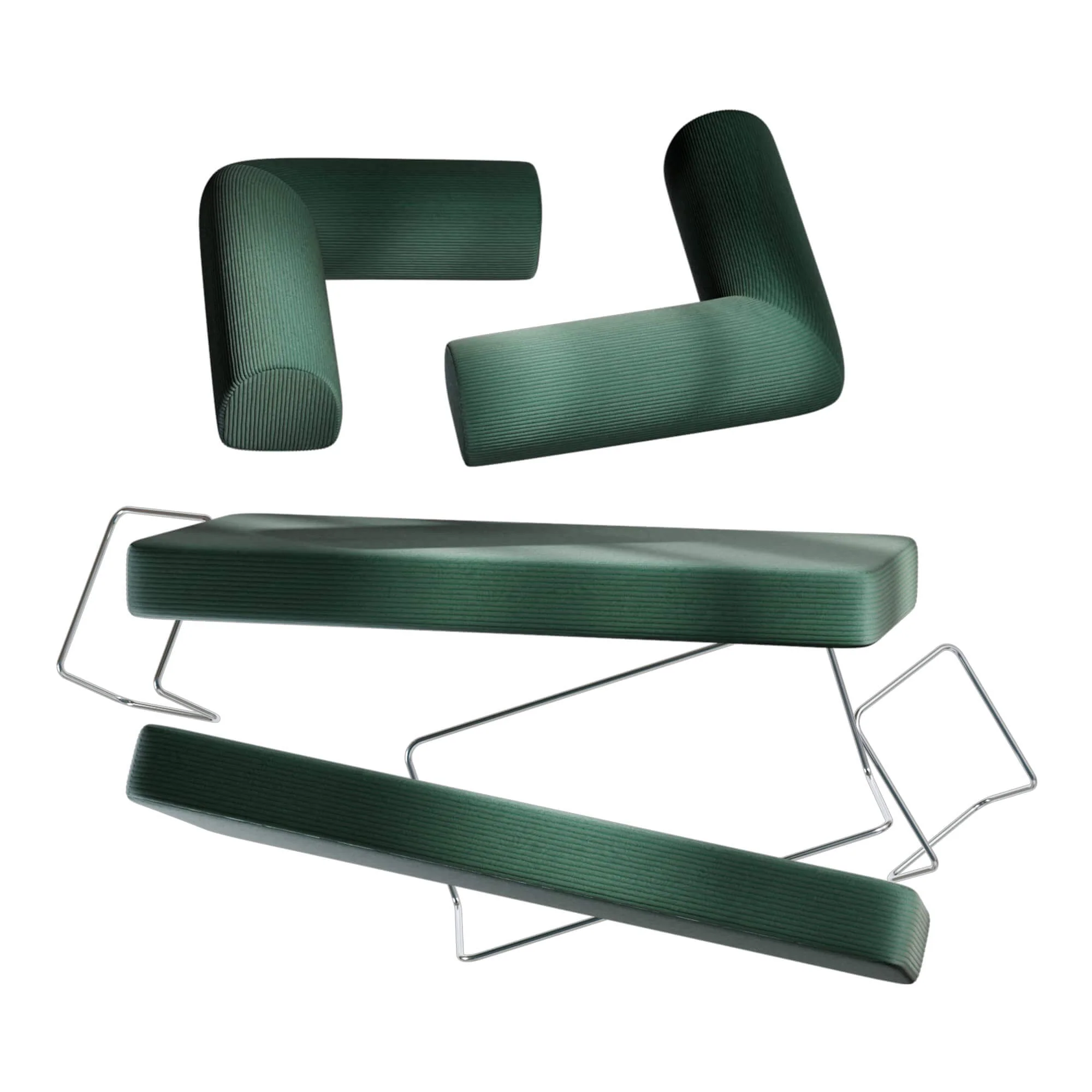 Combination Sofa High Rebound Density Sponge Sofa Couch - Image 6