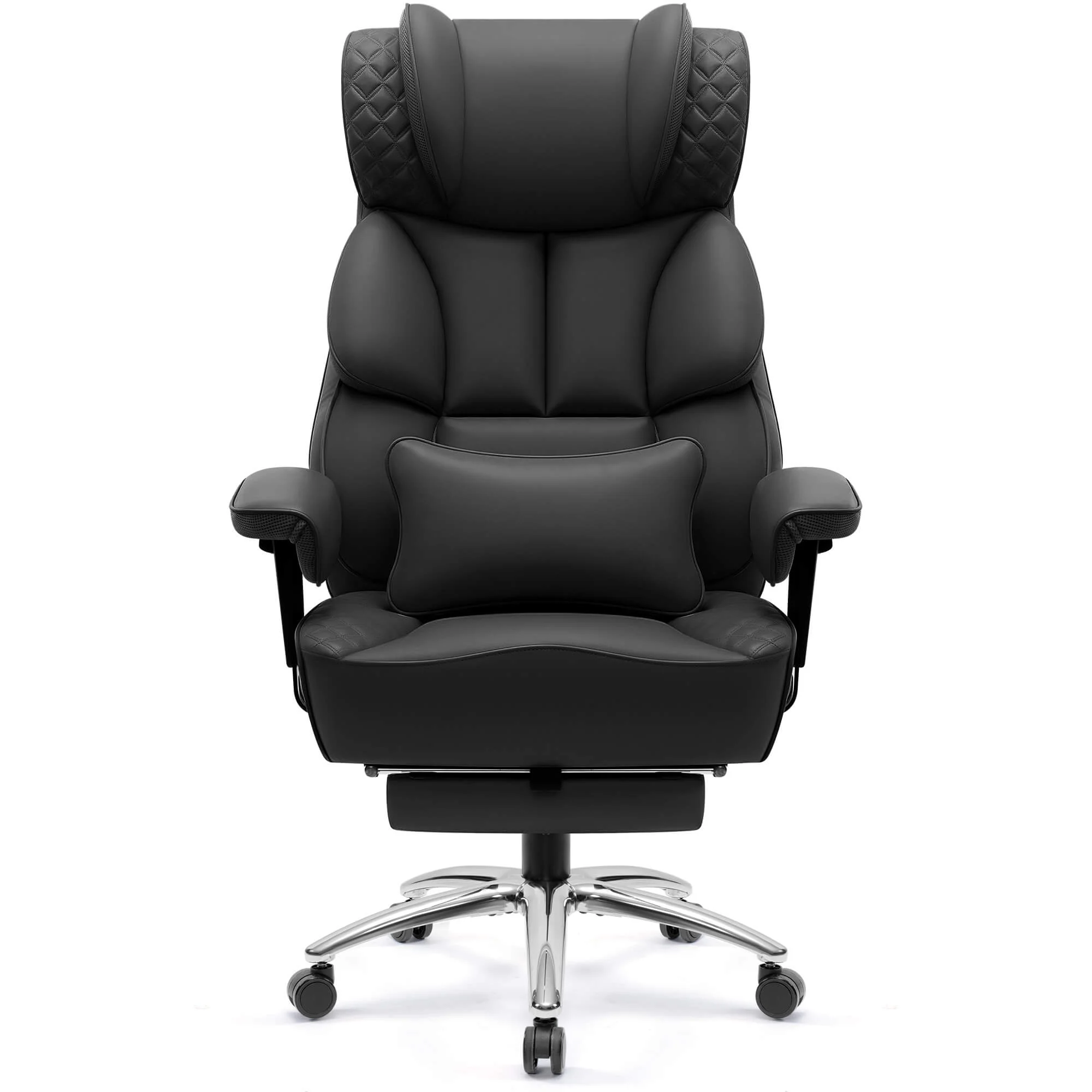Widened Big and Tall Leather Executive Back Support Office Chair 309 - Image 11