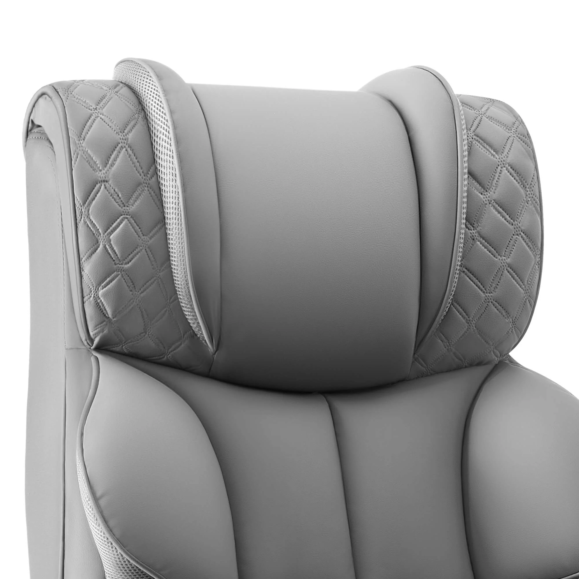 Widened Big and Tall Leather Executive Back Support Office Chair 309 - Image 14