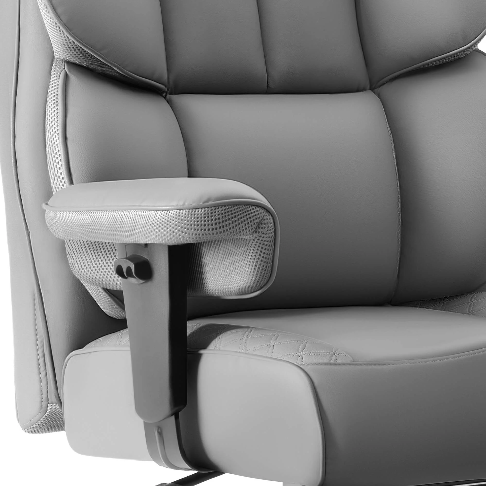 Widened Big and Tall Leather Executive Back Support Office Chair 309 - Image 19